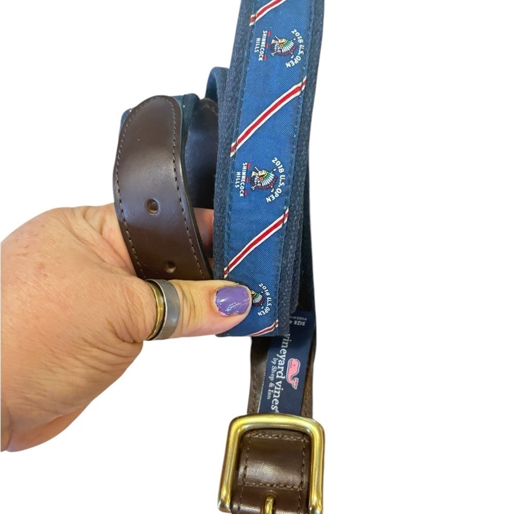 Vineyard Vines belt commemorating the 2018 U.S. shinnecock hills - Picture 2 of 10